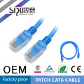 SIPU 0.5 m, 1 m, 2 m, 3 m, 5 m, el mejor precio UTP FTP Patch cord, 7 * 0.18 mm precio de cable de parche cooper catper